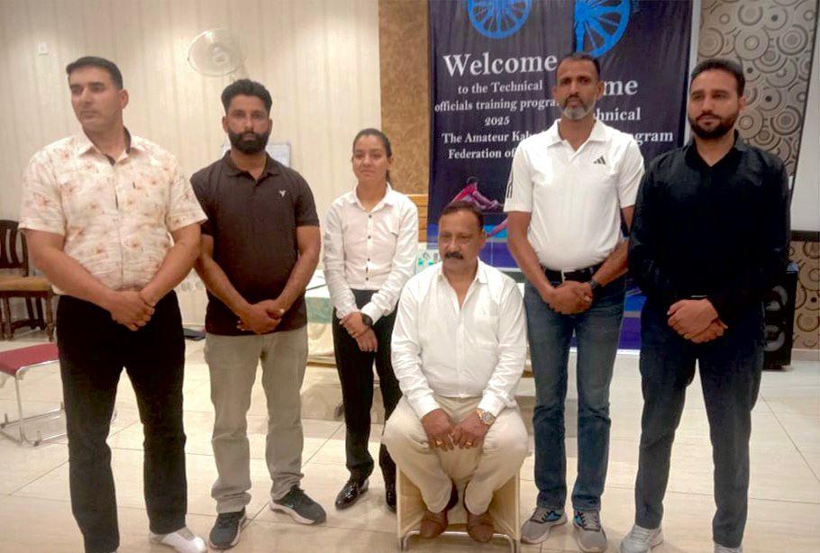 J&K Athletes Join 2nd Batch All India Kabaddi Referees Exam